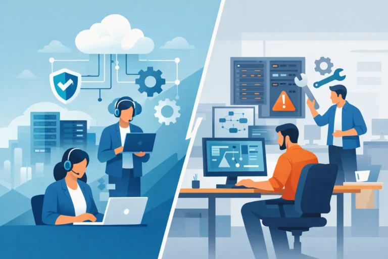 Managed Services vs. interne IT