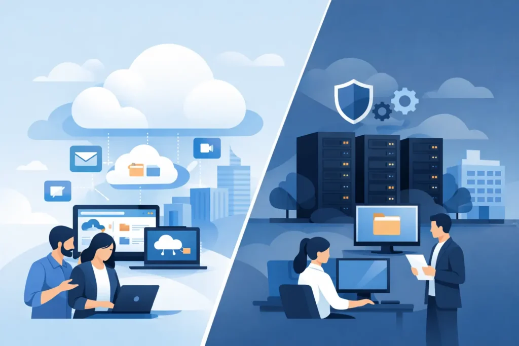 Microsoft 365 oder lokal - was passt besser?