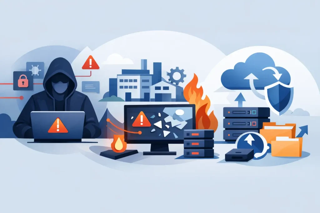 Cyberangriff im Mittelstand - Fallbeispiel Backup
