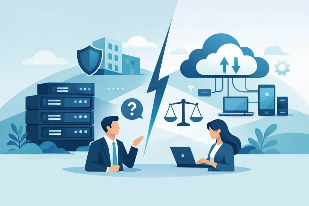 Lokale Server oder Cloud richtig entscheiden