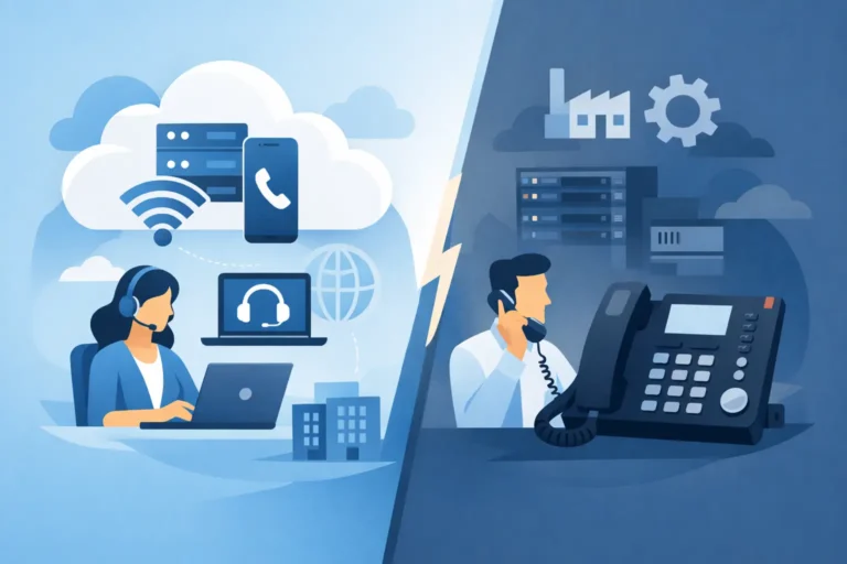 Cloud-Telefonie vs. Telefonanlage im Mittelstand
