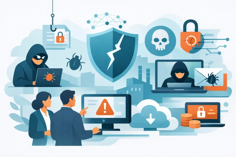 Die Top-Cyberrisiken für KMU im Betrieb