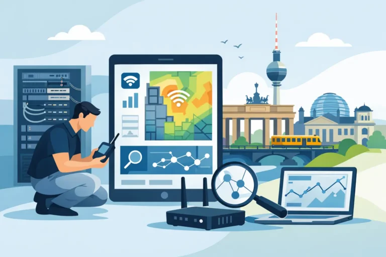 Netzwerkanalyse vor Ort in Berlin richtig planen